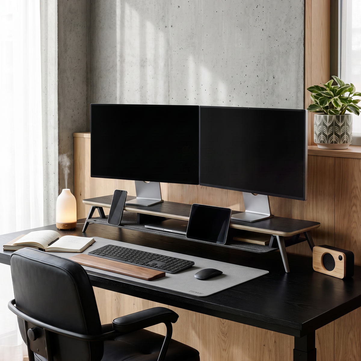 Rodin A510 Monitor Stand-Black
