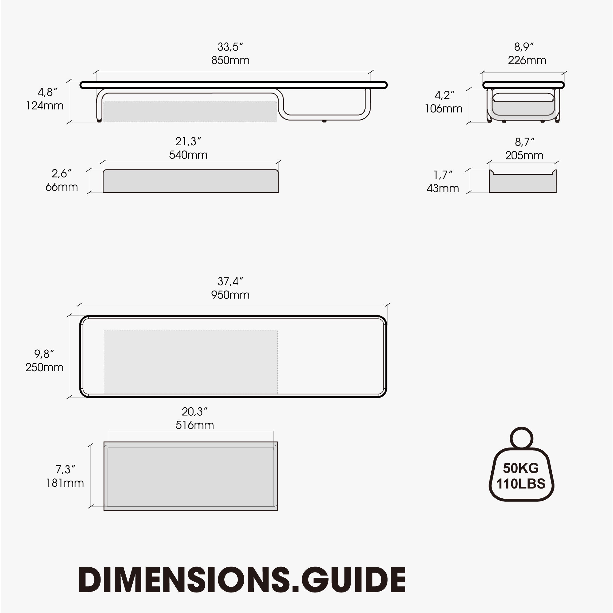 Flux J110 Monitor Stand