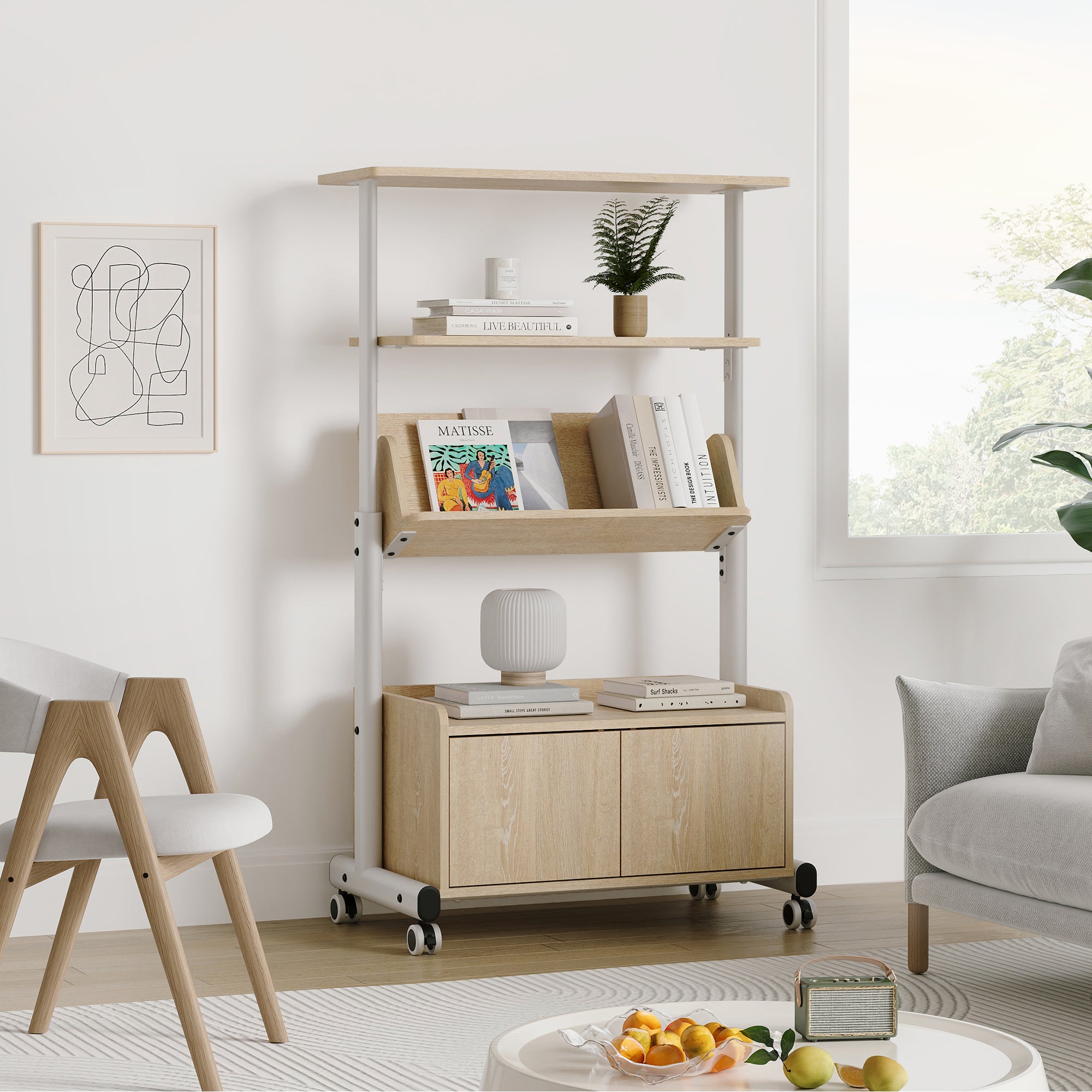 Klimt Modern Bookcase C306