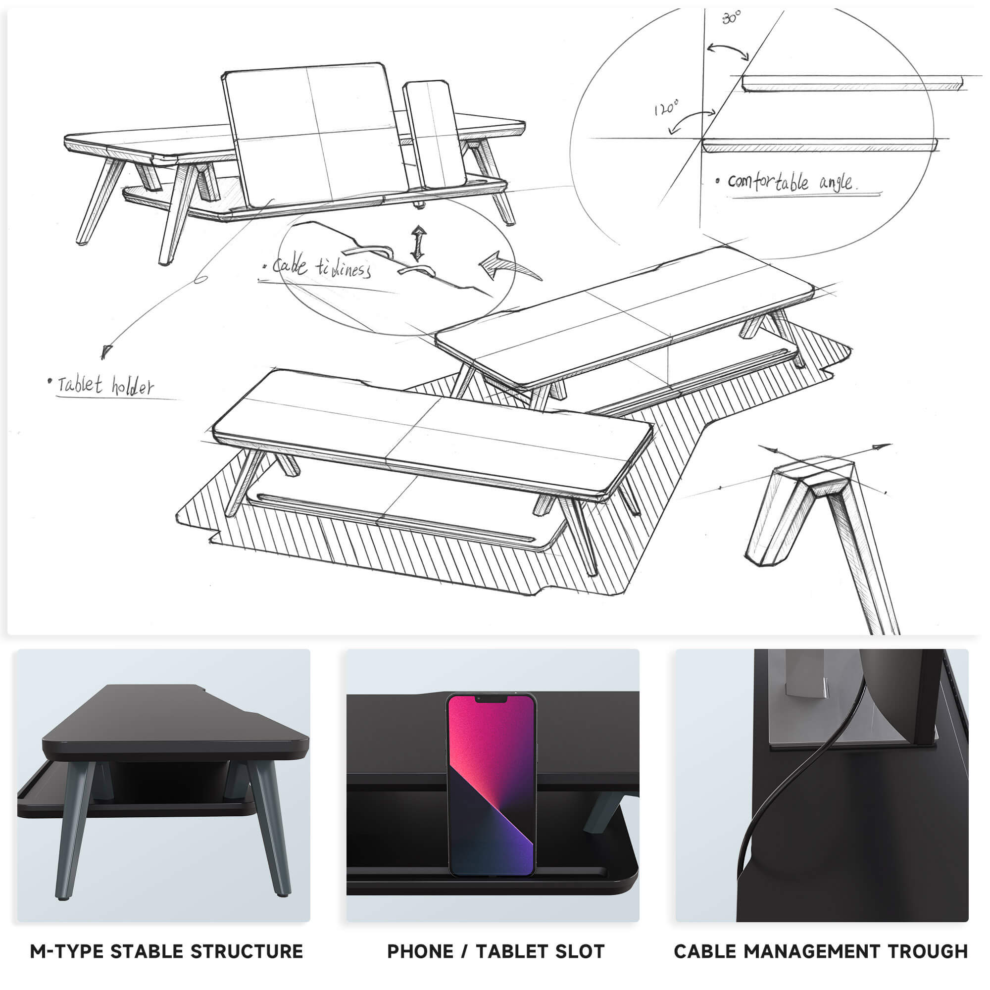 Rodin A206 Monitor Stand