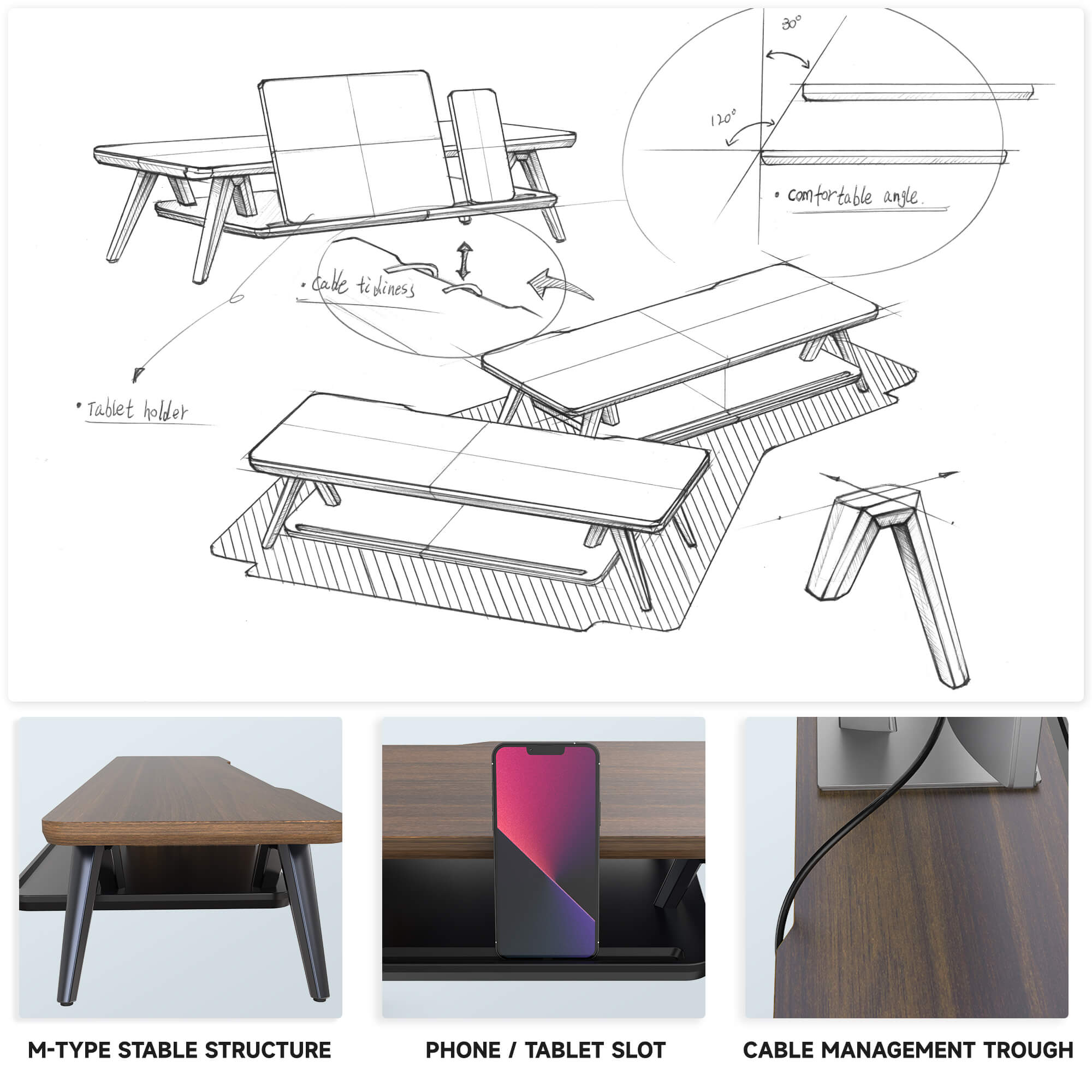 Rodin A206 Monitor Stand