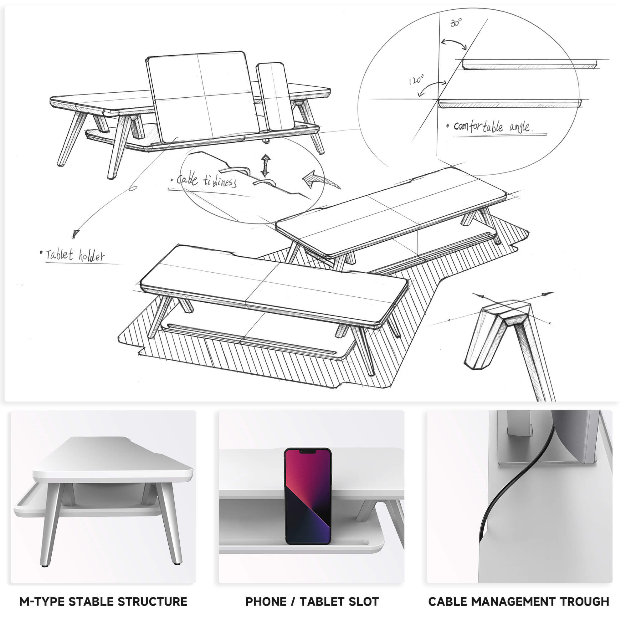 Rodin A206 Monitor Stand
