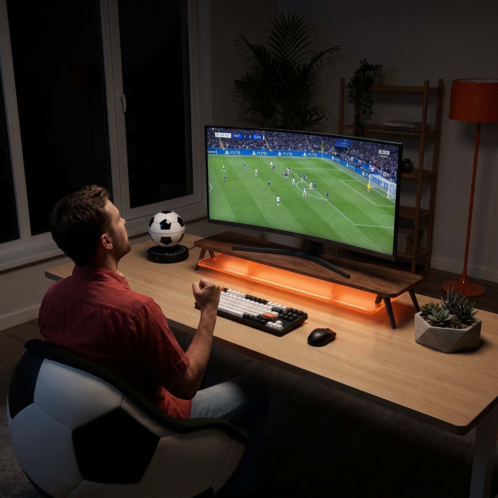 The Pinnacle Football Night: Build an Immersive Desk Setup