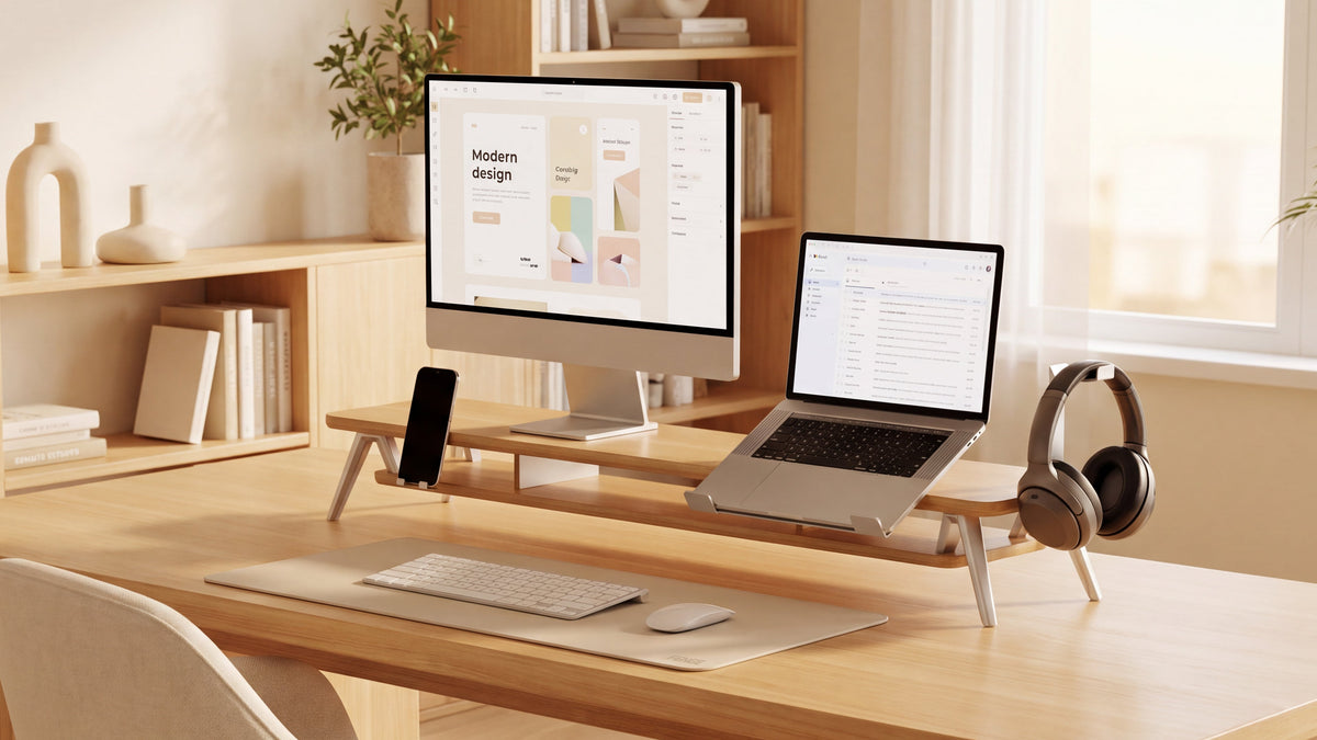 How to Choose a Monitor Riser for Two Monitors