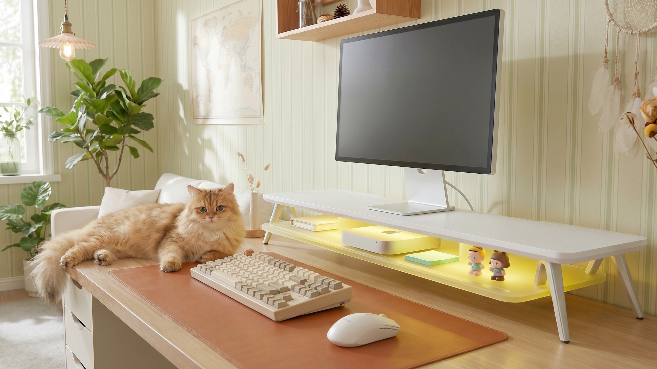 The Perfect Pet-Friendly Workspace: A Guide to Efficient Desk Layouts for Humans and Pets🐱
