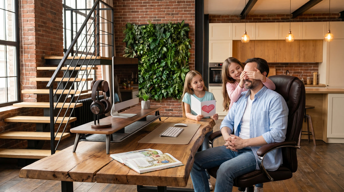 A Gift of Comfort: Ergonomic Desk Upgrades for Dad