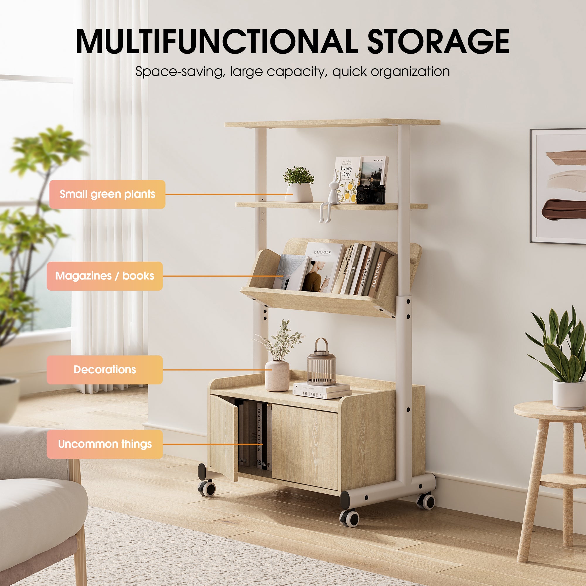 Klimt Modern Bookcase C306
