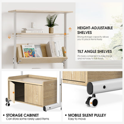 Klimt Modern Bookcase C306