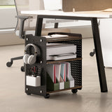 Rodin Pegboard Pinter Stand A304 - Walnut
