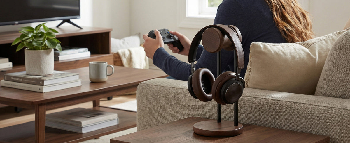 Wooden vs Metal Headphone Stand: Which Is Best for Your Desk?
