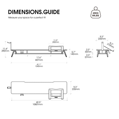 Rodin Pro A311 Monitor Stand