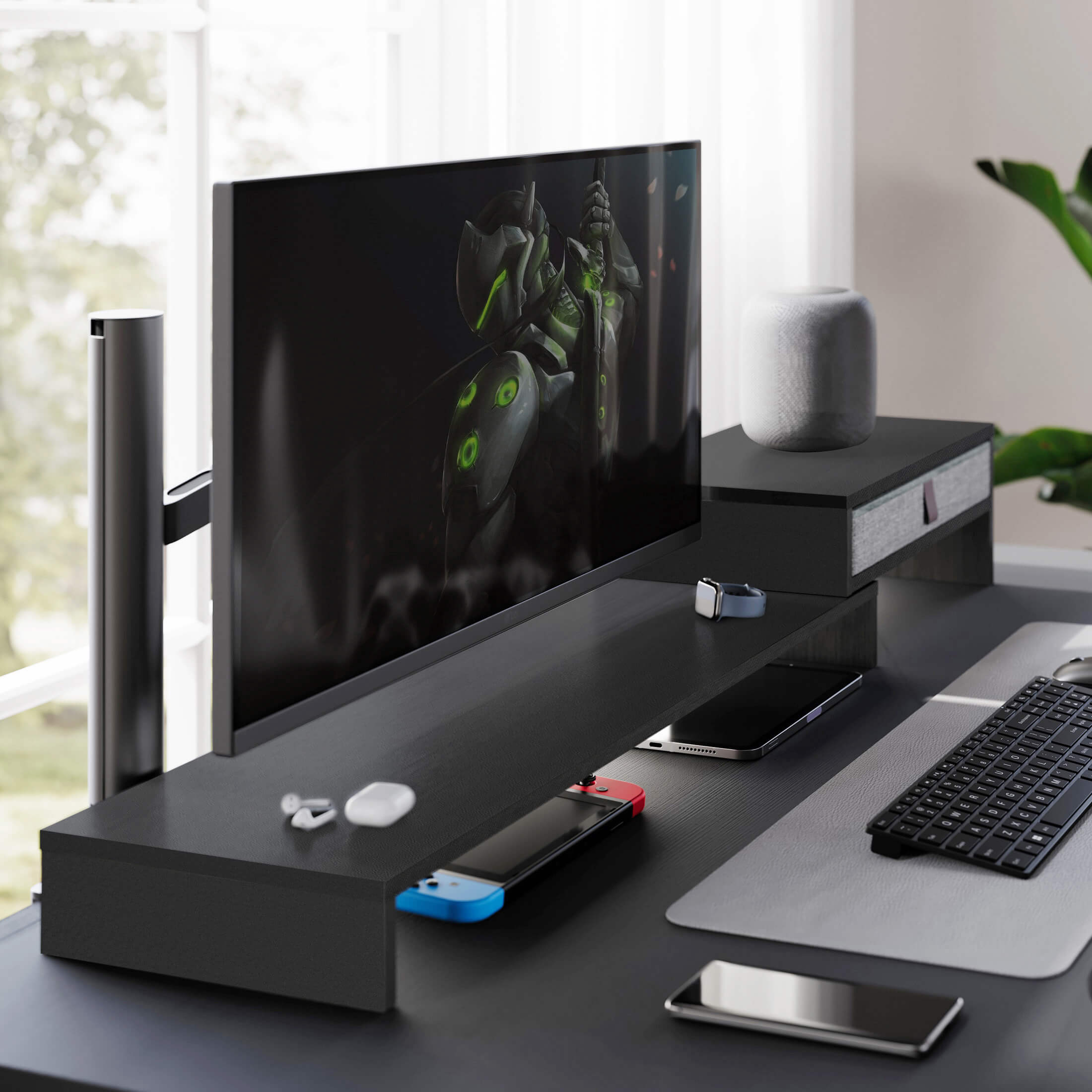 Bastion D108 Monitor Riser