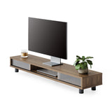 Bastion Dual Monitor Stand D310 - 42.5" Walnut