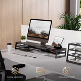 Frida Dual Monitor Stand F210 - 42.5" Black