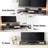 Frida Dual Monitor Stand F210 - 42.5" Black