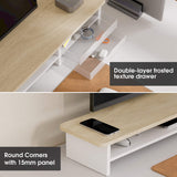 Klimt Dual Monitor Stand K210 - 42.5" Oak