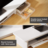 Klimt Dual Monitor Stand K210 - 42.5" White
