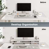 Klimt Dual Monitor Stand K210 - 42.5" White