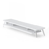 Rodin Dual Monitor Stand A212 - 42.5" White
