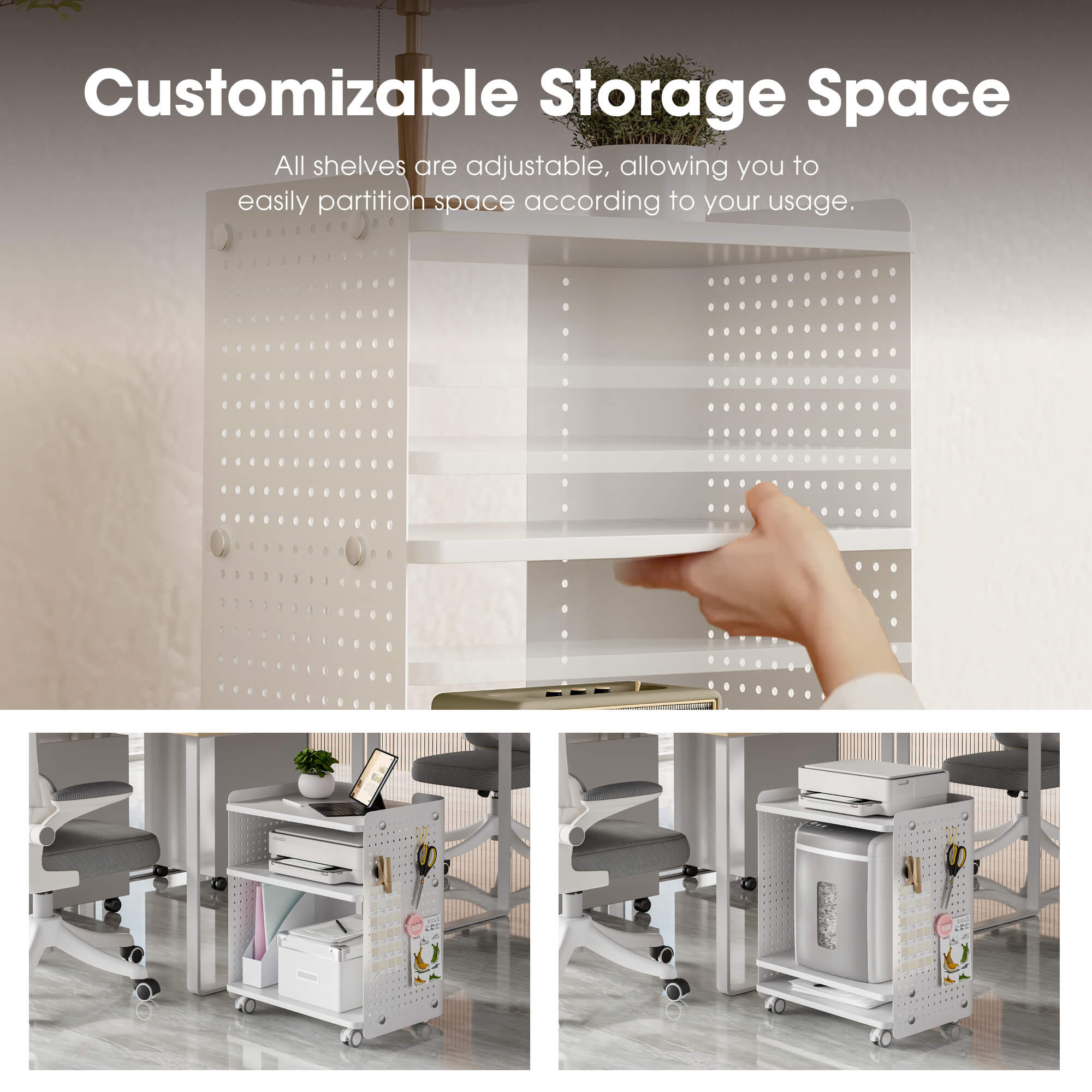 Rodin Pegboard Pinter Stand A304