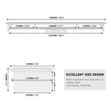 Yugen Dual Monitor Stand Y210 - 42.5" Oak