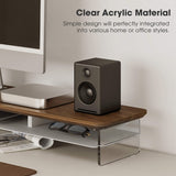 Yugen Dual Monitor Stand Y210 - 42.5" Walnut